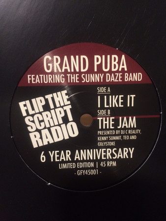 GRAND PUBA FEAT. SUNNY DAZE BAND - I LIKE IT / THE JAM